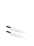 Matchesfashion.com Art School - Dagger Crystal-embellished Hair Clips - Womens - Crystal