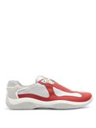Matchesfashion.com Prada - America's Cup Low Top Trainers - Mens - Red