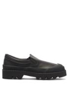 Matchesfashion.com Proenza Schouler - City Tread-sole Leather Loafers - Womens - Black
