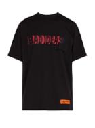 Matchesfashion.com Heron Preston - Bad Ideas Print Cotton T Shirt - Mens - Black