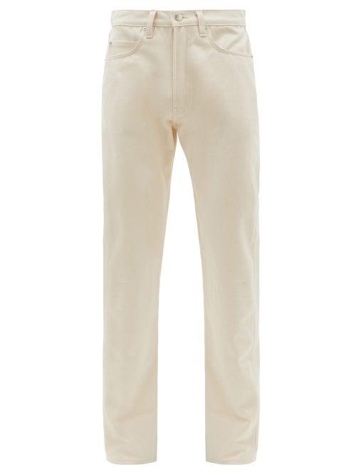 Matchesfashion.com E. Tautz - Slim-fit Jeans - Mens - Beige