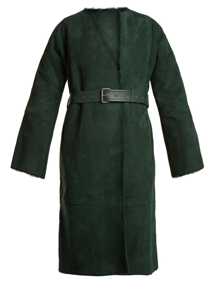 Elizabeth And James Sabra Reversible Shearling Coat