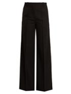 Racil Cumberland Contrast-stripe Wide-leg Wool Trousers