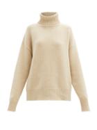 Matchesfashion.com Extreme Cashmere - No. 20 Oversize Xtra Stretch-cashmere Sweater - Womens - Cream