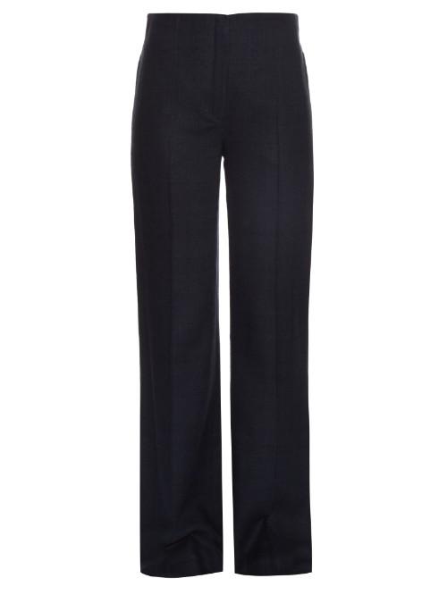 Nina Ricci Silk-canvas Wide-leg Trousers
