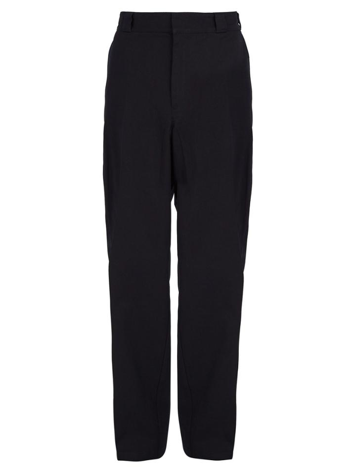 Prada Logo-embellished Relaxed-fit Cotton Trousers