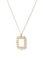 Bleue Burnham - The Portrait 9kt Recycled-gold Pendant Necklace - Mens - Gold