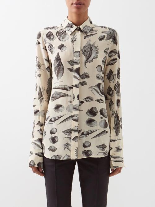 Sportmax - Favola Shirt - Womens - Beige Multi