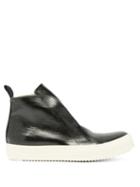 Matchesfashion.com Rick Owens Drkshdw - Scarpe High-top Coated-canvas Trainers - Mens - Black White