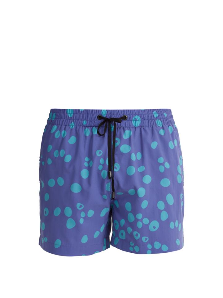Everest Isles Anton Coral-print Swim Shorts
