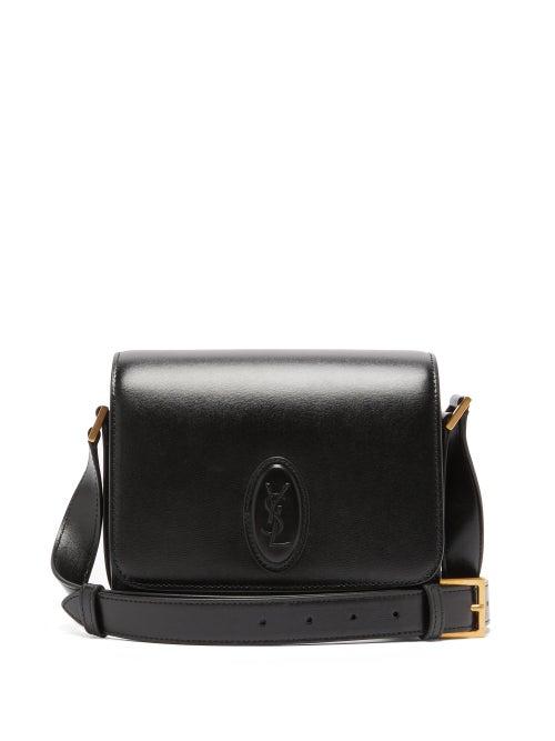 Matchesfashion.com Saint Laurent - Le 61 Logo Leather Cross-body Bag - Womens - Black