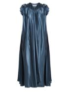Matchesfashion.com Balenciaga - Flou Dress - Womens - Blue