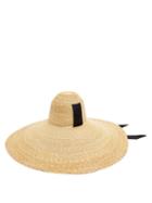 Matchesfashion.com Lola Hats - Sugar Cone Wide Brim Straw Hat - Womens - Black