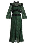 Dolce & Gabbana Ruffle-trimmed Cordonetto-lace Dress