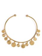 Matchesfashion.com Joelle Kharrat - Moneta Gold Plated Coin Necklace - Womens - Gold