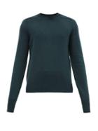 Matchesfashion.com Bottega Veneta - Panelled Wool Sweater - Mens - Khaki