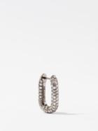 Selim Mouzannar - Link Diamond & Sterling-silver Single Earring - Womens - Silver