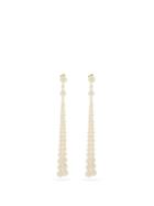Matchesfashion.com Sophie Bille Brahe - Peggy Opera Pearl & 14kt Gold Drop Earrings - Womens - Pearl