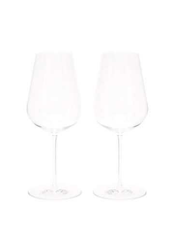 Matchesfashion.com Richard Brendon - X Jancis Robinson Set Of Two Wine Glasses - Clear