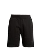 Marcelo Burlon Sajama Logo-embroidered Cotton Shorts