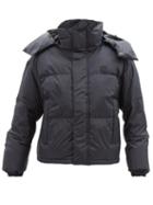 66 North - Dyngja Cropped Quilted Down Jacket - Womens - Black