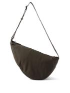 The Row - Banana Nylon-canvas Cross-body Bag - Mens - Dark Brown