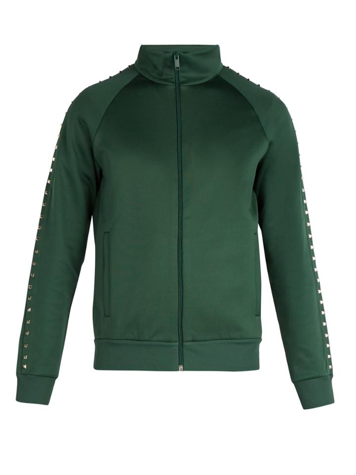 Valentino Rockstud Jersey Track Top