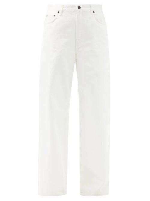 The Row - Egli High-rise Wide-leg Jeans - Womens - White