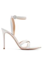 Matchesfashion.com Gianvito Rossi - Alixia 105 Leather Sandals - Womens - White