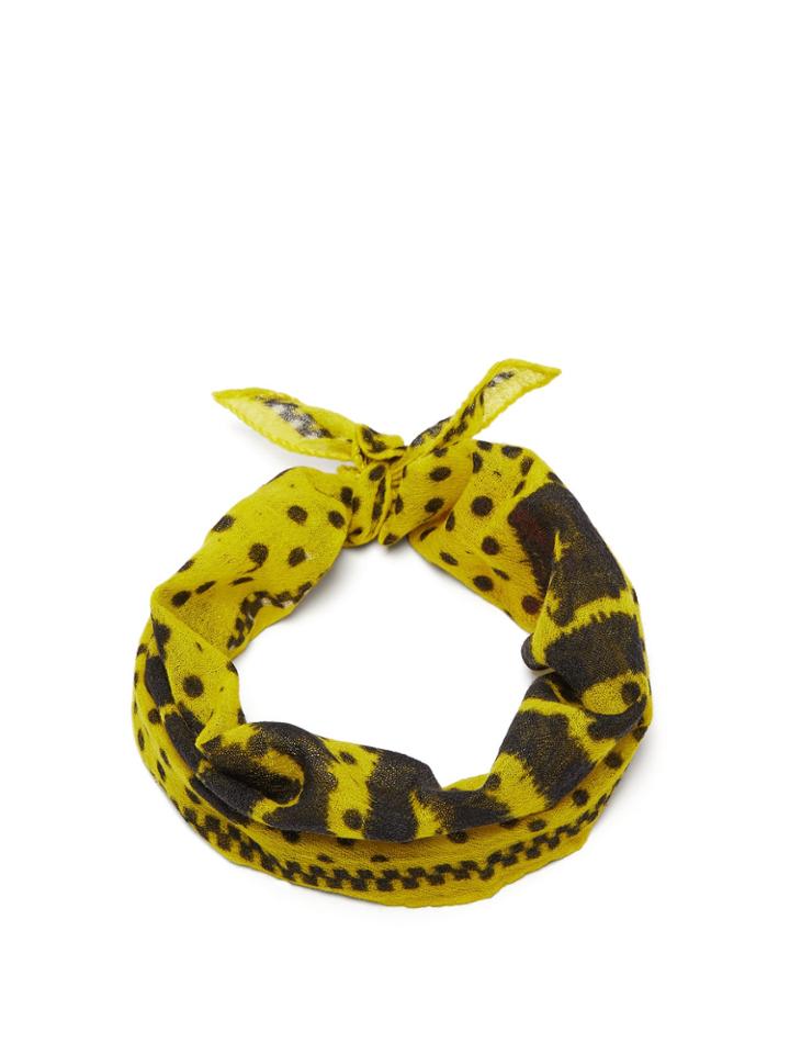 Colville No Fun Polka-dot Wool Scarf