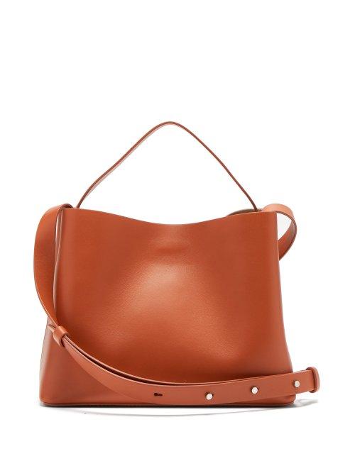 Matchesfashion.com Aesther Ekme - Sac Leather Mini Crossbody Bag - Womens - Tan