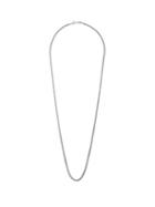 Matchesfashion.com Tom Wood - Curb Chain Sterling Silver Necklace - Mens - Silver