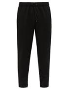 Matchesfashion.com Burberry - Striped Stretch Jersey Track Pants - Mens - Black