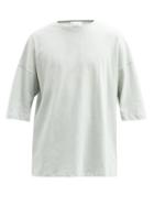 Matchesfashion.com Raey - Oversized Cotton-jersey T-shirt - Mens - Light Green