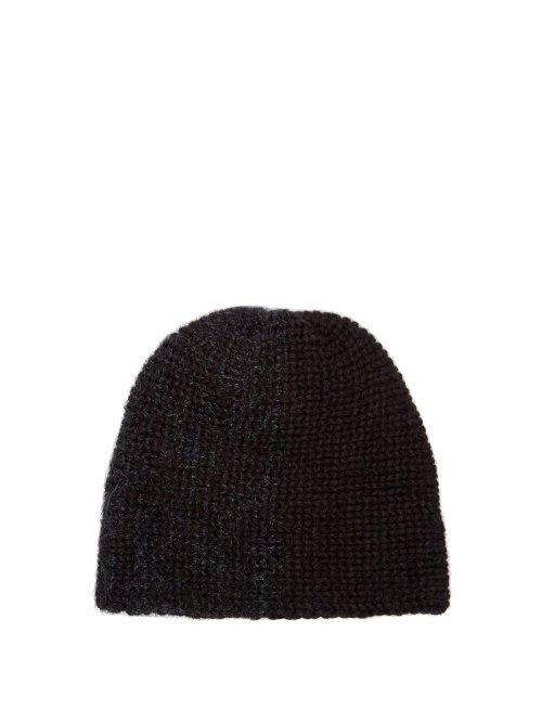 Matchesfashion.com Reinhard Plank Hats - Bi Colour Wool Beanie - Womens - Blue