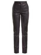 Helmut Lang Leather Suit Trousers