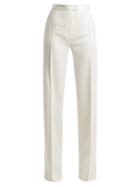 Matchesfashion.com Pallas X Claire Thomson-jonville - Duplex Straight Leg Trousers - Womens - Ivory