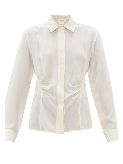 Matchesfashion.com Sportmax - Mirna Blouse - Womens - Ivory