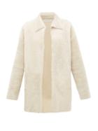 Matchesfashion.com Ins & Marchal - Gaspard Point-collar Shearling Jacket - Womens - White