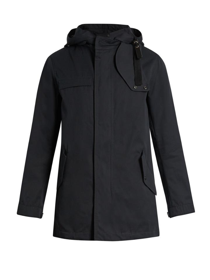 Lanvin Detachable-hood Cotton-gabardine Parka