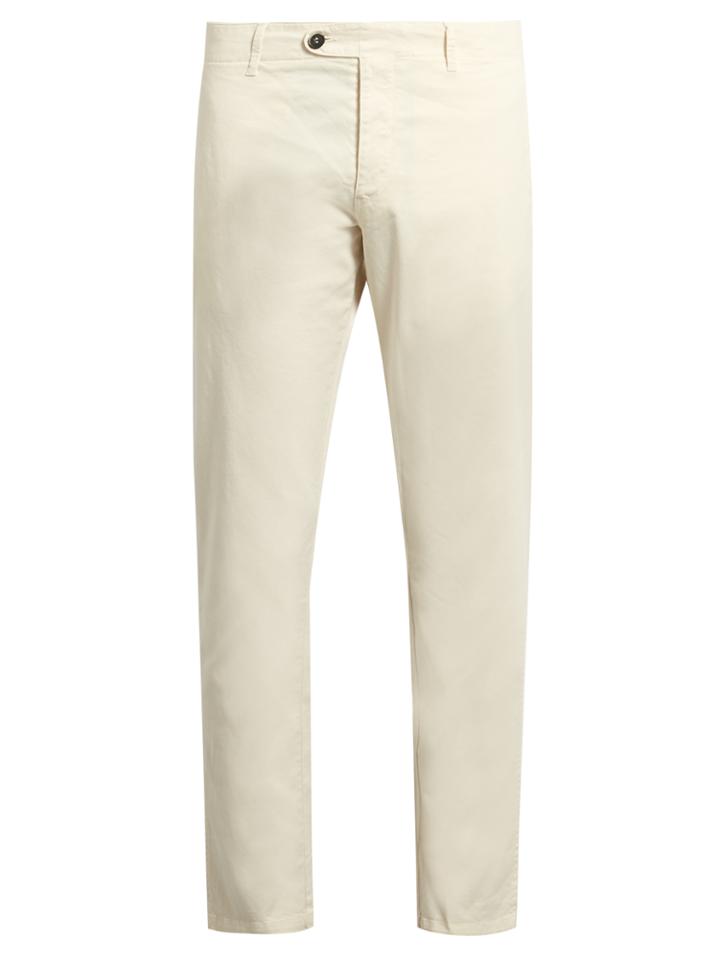 Barena Venezia Slim-fit Cotton-blend Chino Trousers
