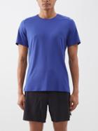 Lululemon - Fast And Free Recycled-fibre Jersey T-shirt - Mens - Blue