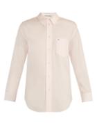 Acne Studios Beatrix Logo-embroidered Cotton Shirt