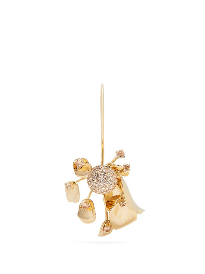 Ryan Storer Flores Muertas Dying Flower Single Drop Earring