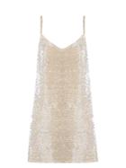 Ashish Bead-embellished Silk-georgette Mini Dress