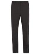 Lanvin Straight-leg Wool And Mohair-blend Trousers
