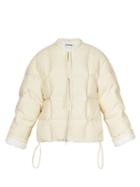 Jil Sander - Quilted Ripstop Jacket - Womens - Cream