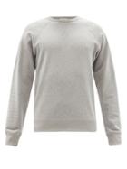 Mens Rtw The Row - Sal Cotton-loopback Jersey Sweatshirt - Mens - Grey