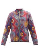 Aries - Persian-jacquard Bomber Jacket - Mens - Multi