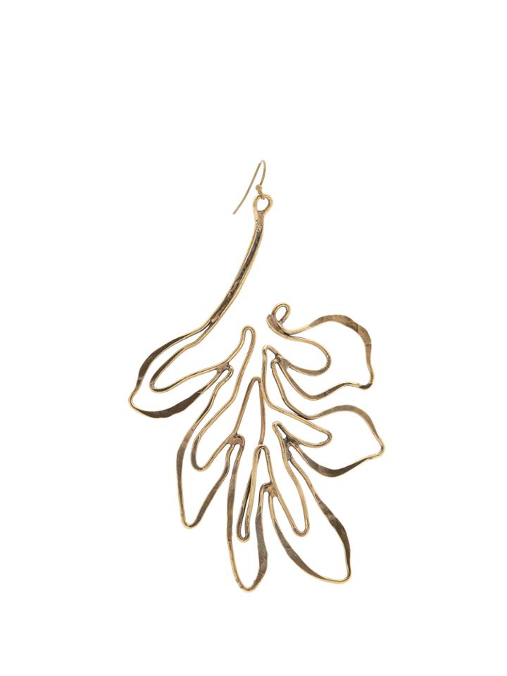 Rosie Assoulin Leaf-drop Earring